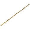 9ct Gold 2mm Wide Round Solid Link Belcher Chain - 22in - R9306