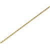 9ct Gold 2mm Wide Round Solid Belcher Chain - 24in - R9312