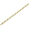 9ct Gold 4mm Wide Hollow Belcher Chain - 24in - R9323