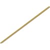 9ct Gold 1mm Wide Solid Curb Chain - 22in - R9455