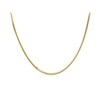 9ct Gold 1.7mm Wide Square Franco Chain - 18in - R9522