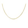 9ct Gold 1mm Wide Franco Chain - 18in - R9528