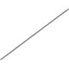 9ct White Gold 1mm Wide Diamond Cut Solid Curb Chain - 18in - R9604