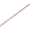 9ct Rose Gold Fine Solid Curb Chain - 18in - R9626