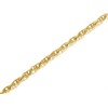 9ct Gold 1mm Wide Solid Prince Of Wales Chain - 16in - R9762
