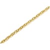9ct Gold 1mm Wide solid Prince of Wales Chain - 22in - R9764