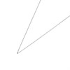 9ct White Gold 1mm Wide Diamond Cut Belcher Chain - 22in - R9828