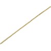 9ct Gold 2mm Wide Round Solid Belcher Chain - 18in - R9835