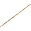 9ct Gold 1mm Wide Round Hollow Belcher Chain - 20in - R9842