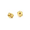 9ct Gold Large Earring Butterfly Backs - 5mm - S3052