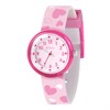Tikkers ATK1105 Pink Heart Strap Children's Watch - W01164
