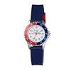 Tikkers ATK0140 Time Teacher Blue Resin Strap Children's Watch - W0279