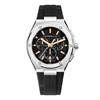 Herbelin 37645A14TR Cap Camarat Chronograph Black Silicone Strap Watch - W03131