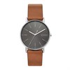 Skagen SKW6578 Signatur Tan Leather Strap Watch - W06182