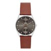 Skagen SKW6086 Holst Brown Leather Strap Watch - W0696