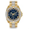 Bulova Crystal 98C128 Gold Tone Bracelet Watch - W09124