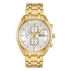 Bulova 97C109 Gold Plated Chronograph Bracelet Watch - W09323