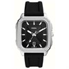 Fossil FS5980 Inscription Black Silicone Strap Watch - W10310