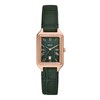 Fossil ES5366 Raquel Green Leather Strap Watch - W10368