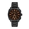 Fossil FS6097 Machine Chronograph Black IP Bracelet Watch - W10398