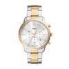 Fossil FS6112 Neutra Chronograph Two Tone Bracelet Watch - W10401