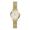 Fossil ES5462 Carlie Mini Gold Tone Mesh Bracelet Watch - W10478