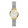 Fossil ES5463 Carlie Mini Gold Tone Mesh Bracelet Watch - W10479