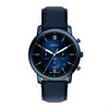 Fossil FS6168 Neutra Chronograph Blue Leather Strap Watch - W10491