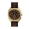 Fossil FS6188 Machine Chronograph Brown Leather Strap Watch - W10502