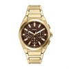 Fossil FS6184 Everett Chronograph Gold Tone Bracelet Watch - W10504