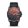 Diesel DZ1657 Master Chief Black IP Black Strap Watch - W11213