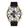 Diesel DZ4671 Spiked Chronograph Black Leather Strap Watch - W11312