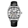 Rotary GS02940/06 Greenwich Automatic Black Leather Strap Watch - W1239