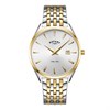 Rotary GB08011/02 Ultra Slim Two Tone Bracelet Watch - W13133