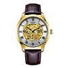 Rotary GS02941/03 Greenwich Automatic Brown Leather Strap Watch - W13137