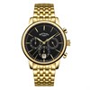 Rotary GB00379/04 Gold Plated Chronograph Bracelet Watch - W13180