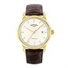 Rotary RGS10004/31 Heritage Automatic Brown Leather Strap Watch - W13285