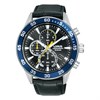 Lorus RM331JX9 Chronograph Black Leather Strap Watch - W16275