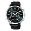 Lorus RT315LX9 Chronograph Black Leather Strap Watch - W16330