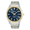 Lorus RX392AX9 Solar Two Tone Blue Dial Bracelet Watch - W16334