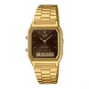 Casio Vintage AQ-230GA-5AMQYES Gold Tone Bracelet Watch - W17525