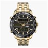 Accurist 7175 Chrono World Time Black Dial Bracelet Watch - W1876