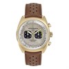 Aston Martin MTTS2F502 Timeless Chronograph Gold Tone Brown Leather Strap Watch - W2071