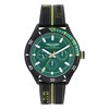 Aston Martin MTFP1F503 Aramco Formula 1 Black Silicone Strap Watch - W2088