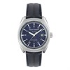 Aston Martin MTTS2S604 Timeless Automatic Stainless Steel Blue Dial Black Leather Strap Watch - W2090