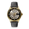 SP1024 Spirit Automatic Black Strap Gold Tone Case Watch - W27213