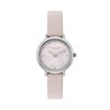 Olivia Burton 24000270 Honeycomb Ultra Slim Pink Leather Strap Watch - W28166
