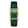 Olivia Burton 24000199 Grove Green Leather Strap Watch - W28196