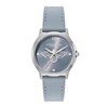 Olivia Burton 24000343 Classic Bee Chalk Blue Leather Strap Watch - W28210