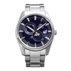 Orient RA-AK0315L30B  Sun And Moon  Blue Dial Automatic Bracelet Watch - W29111